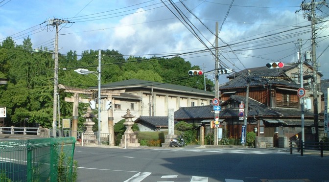 伊射奈岐神社の鳥居