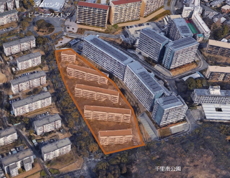 1981年撮影 豊中市千里ニュータウン航空写真 - tyo-heart.jp 1981年撮影 豊中市千里ニュータウン航空写真 - tyo-heart.jp