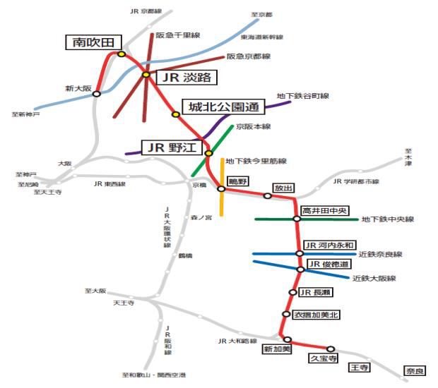 谷町 線 路線 図